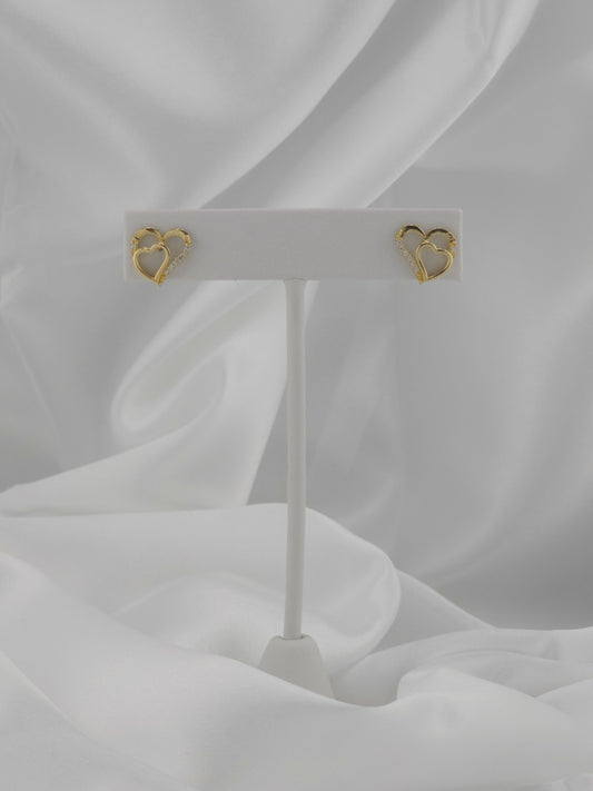 Heart Earrings 10kt