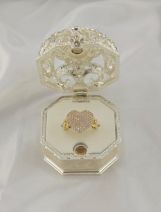 Heart Ring 10kt