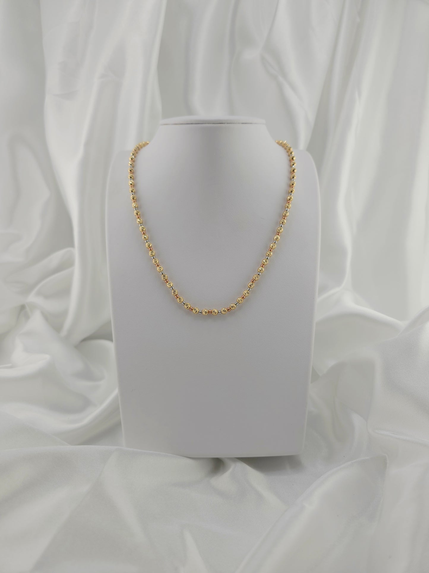 Candy Necklace Three-color 10kt